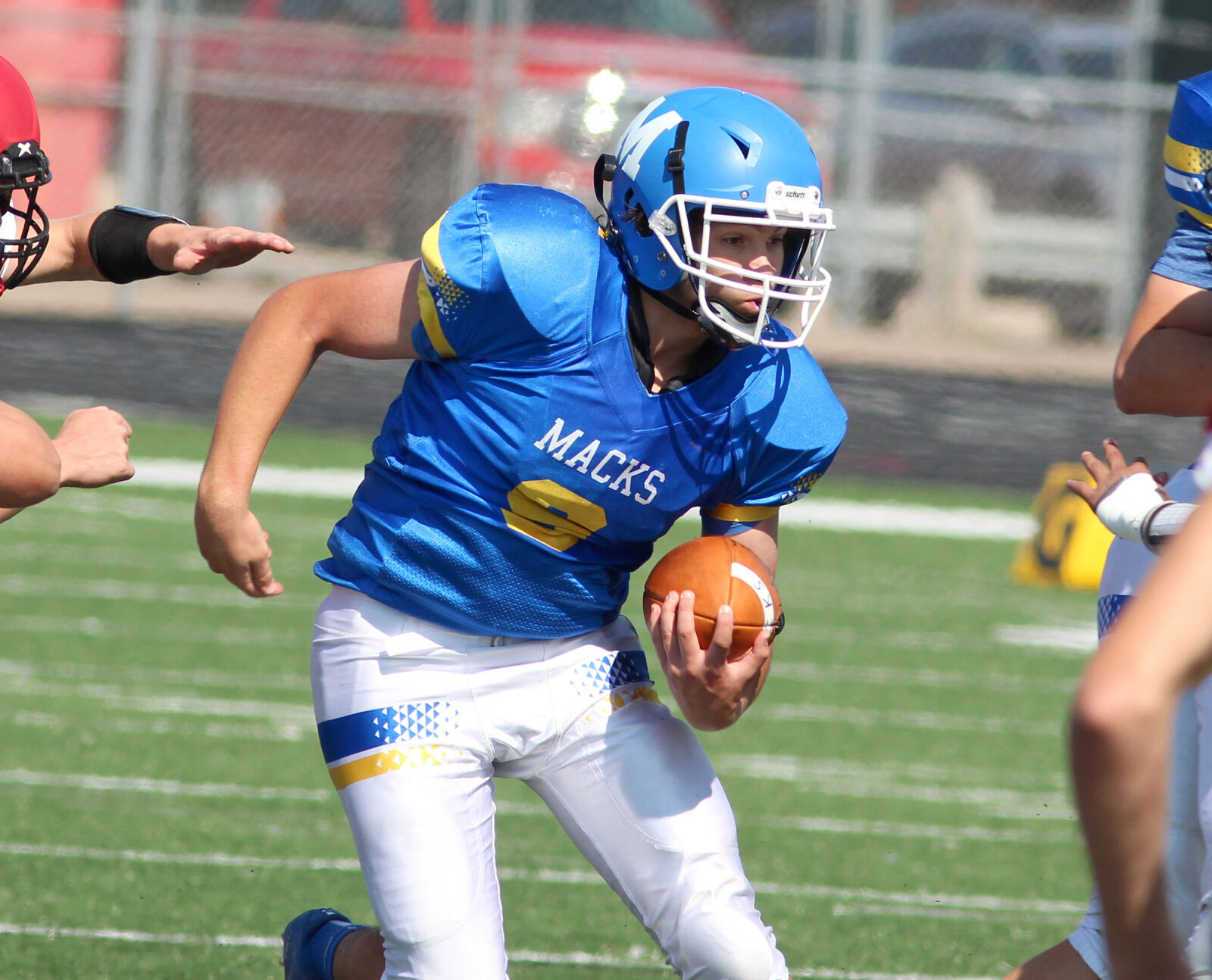 Bruce at McDonell football 9-17-22